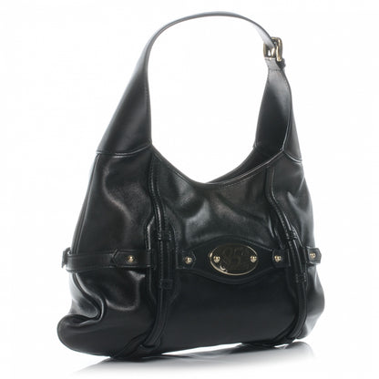 Gucci Leather Horsebit 85th Anniversary Hobo Black 3 of 9