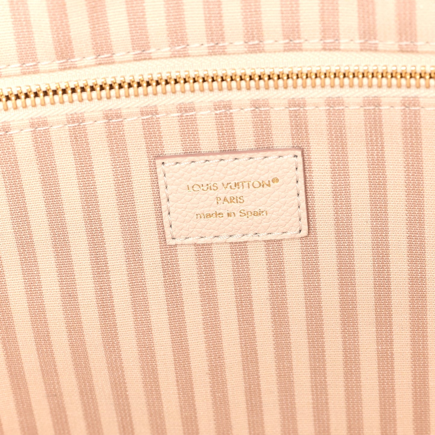 Monogram Debossed Neverfull MM Eden