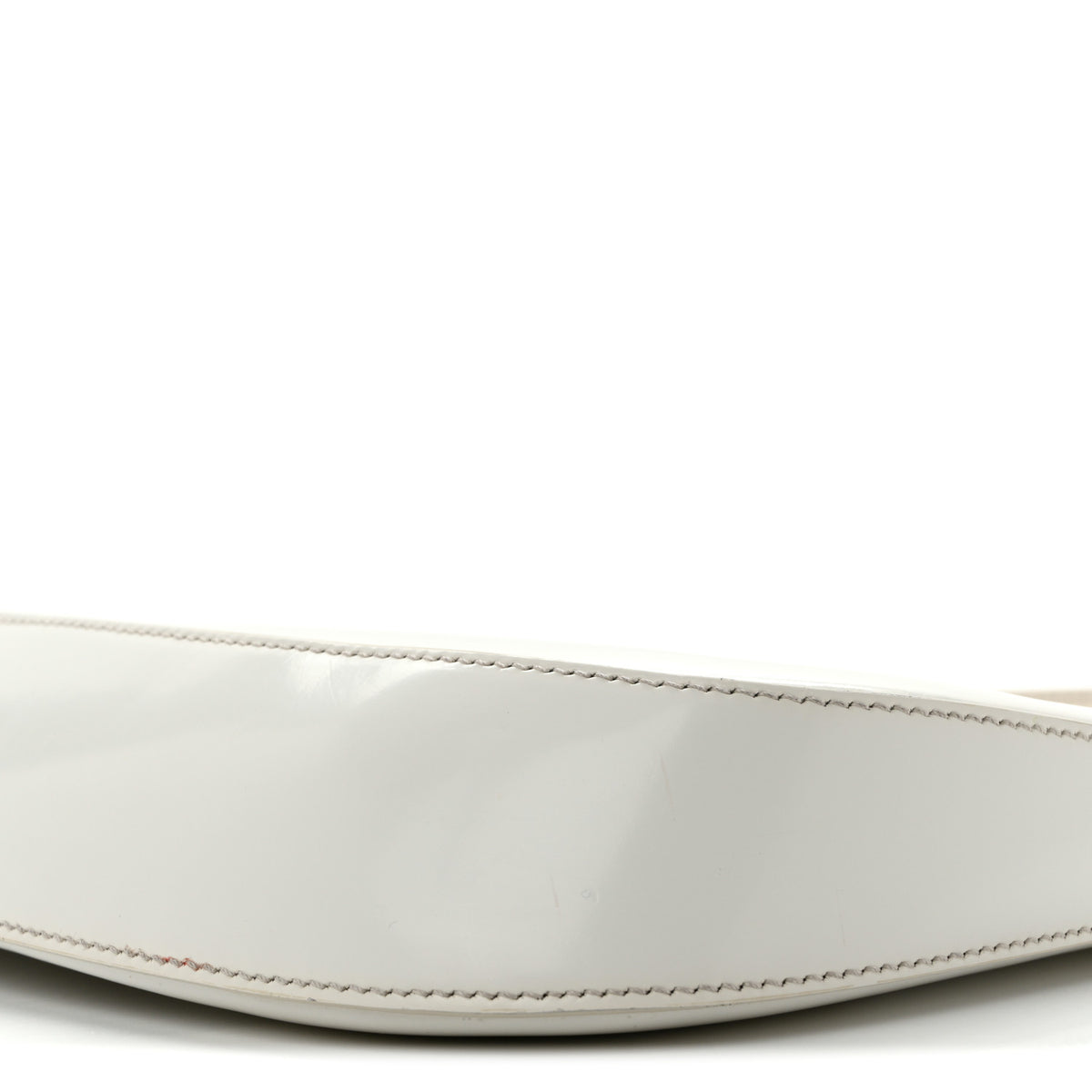 Spazzolato Cleo Shoulder Bag White