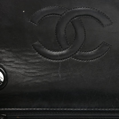 Chanel Patent Calfskin Quilted Mini Square Flap So Black 14 of 18