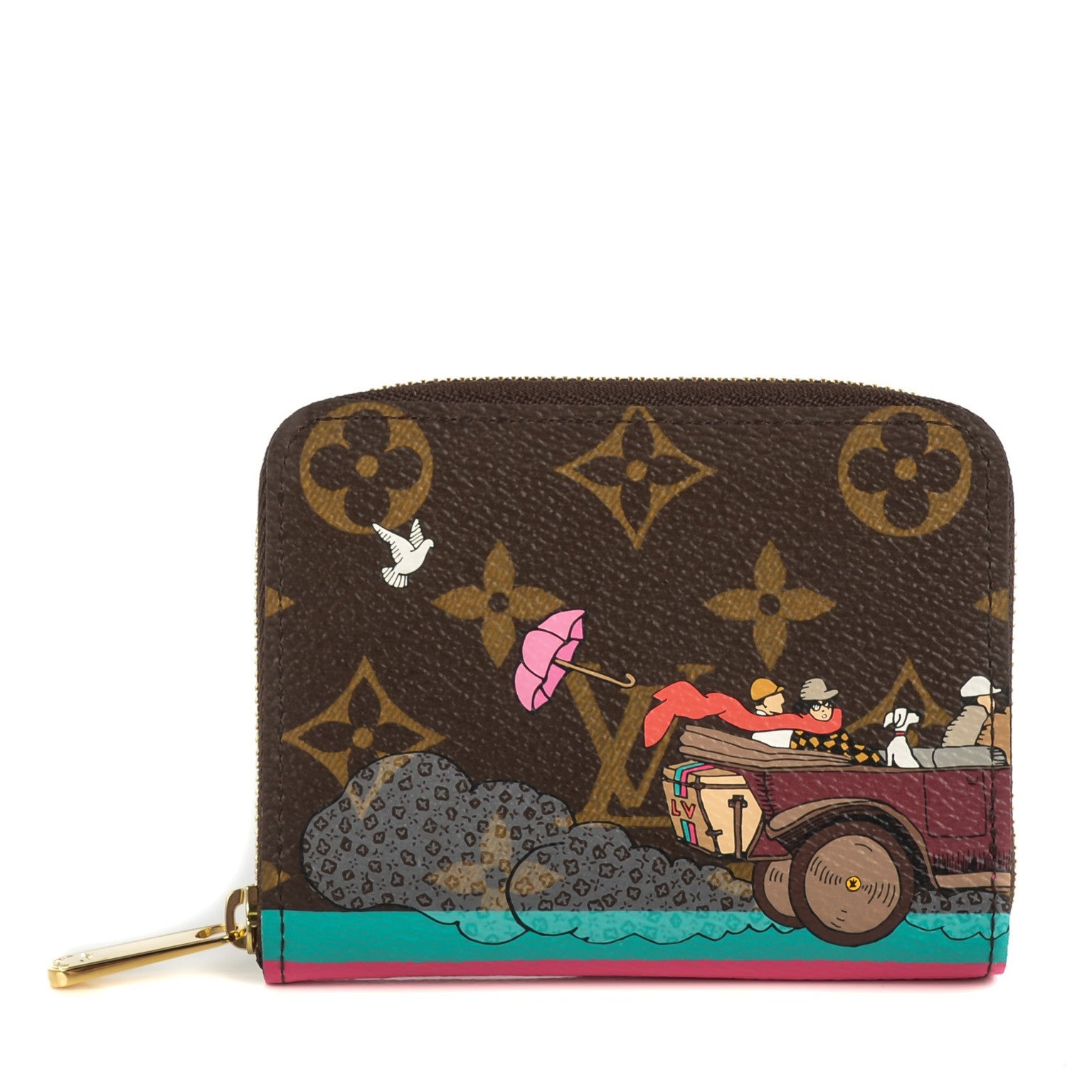Louis Vuitton Monogram 2015 Christmas Animation Zippy Coin Purse 1 of 8