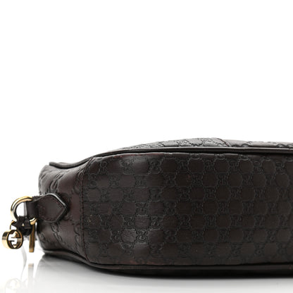 Gucci Guccissima Mini Bree Messenger Bag Chocolate 8 of 9