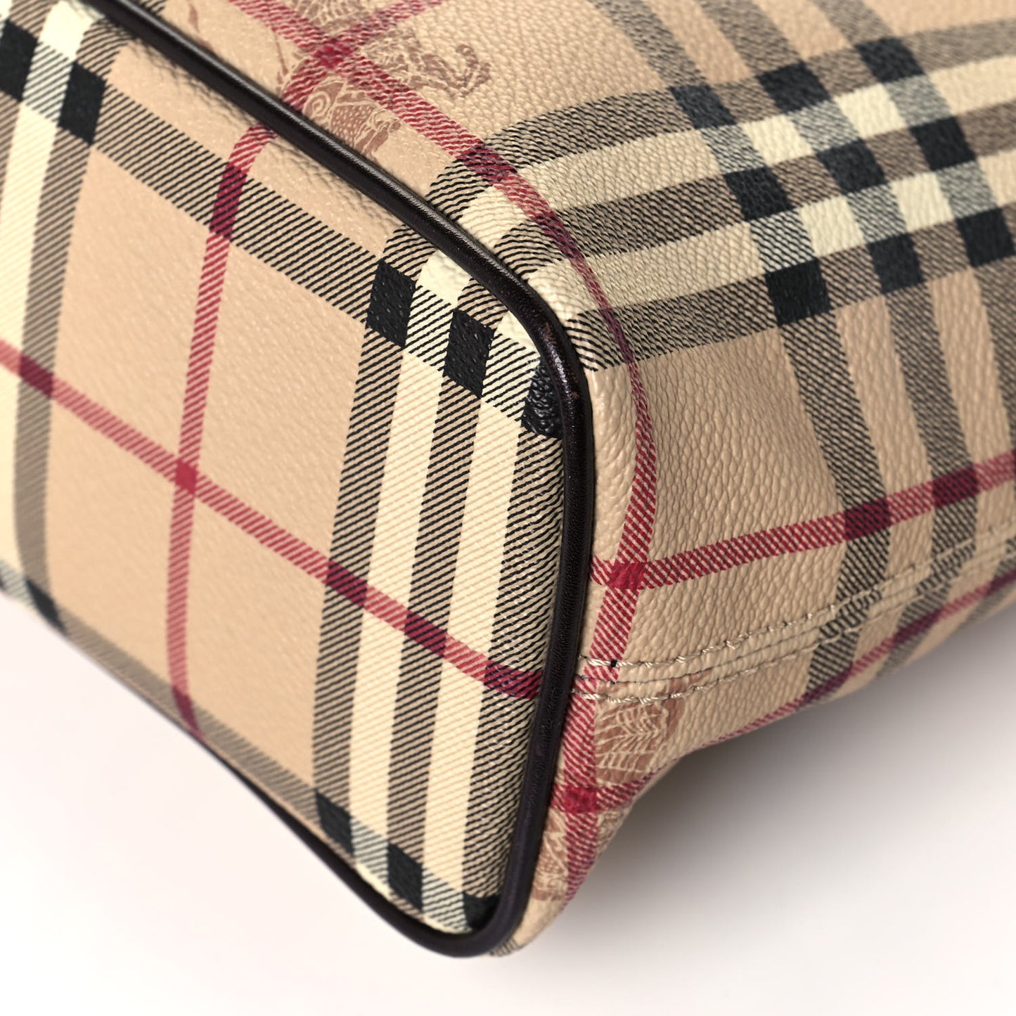 Haymarket Check Small Onslow Tote Chocolate