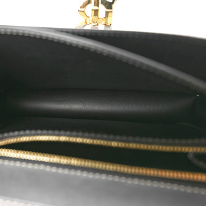 Burberry Calfskin Giant Check Print Small TB Bag Military Green 5 of 9