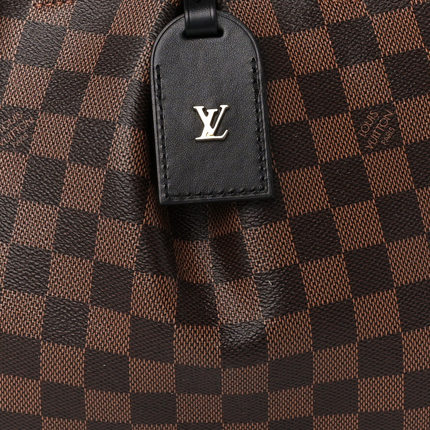 Louis Vuitton Damier Ebene Odeon Tote PM Black 7 of 9