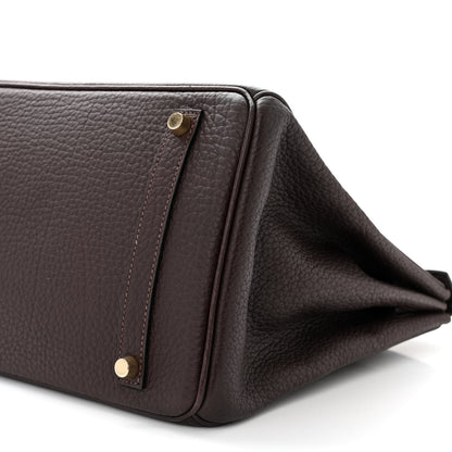 Hermes Fjord Birkin 35 Chocolate 10 of 10