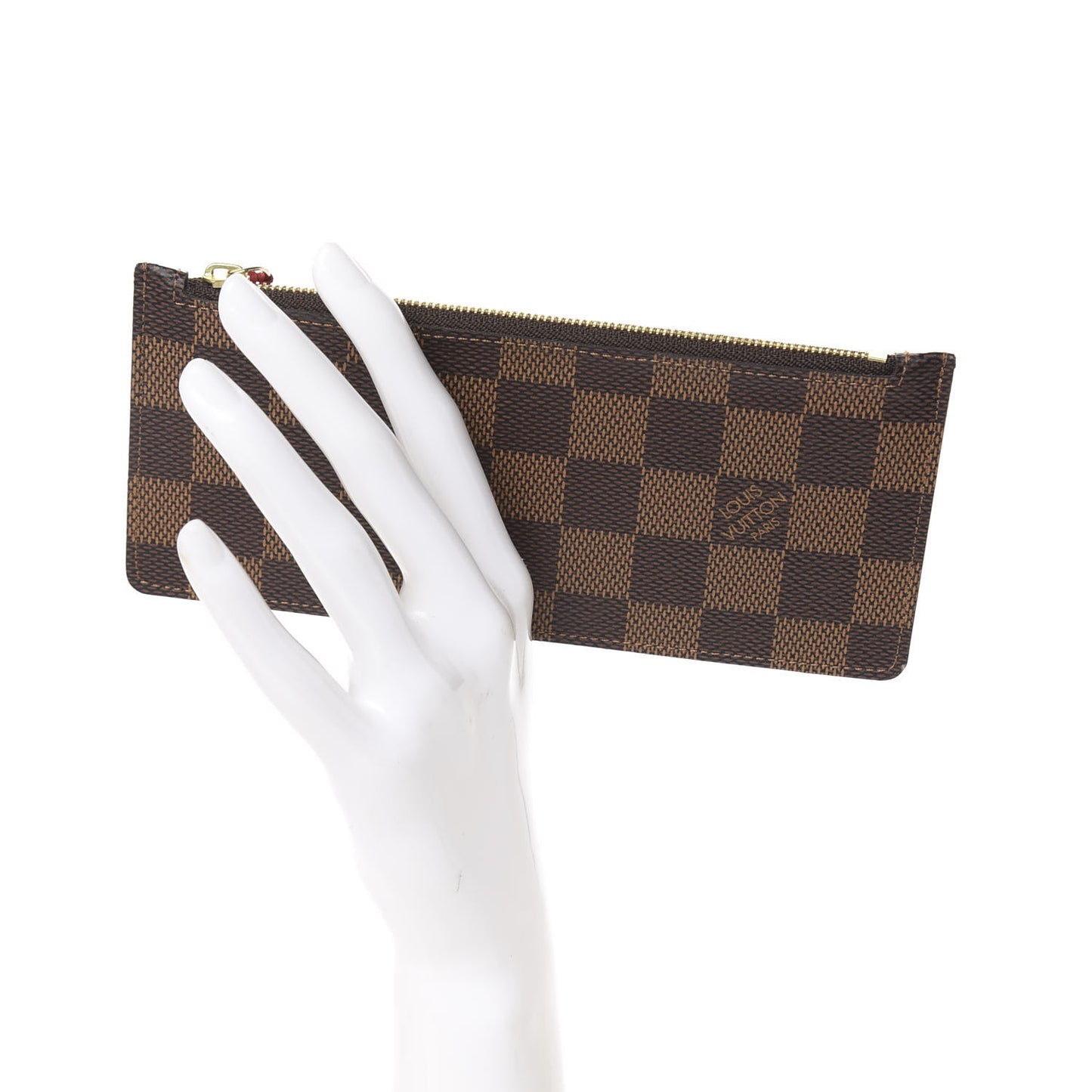 Damier Ebene Josephine Wallet Zippered Insert