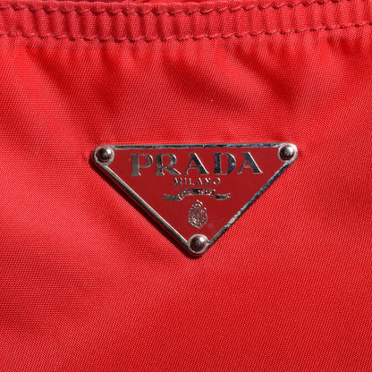 Prada Tessuto Nylon Robot Tote Red 8 of 8