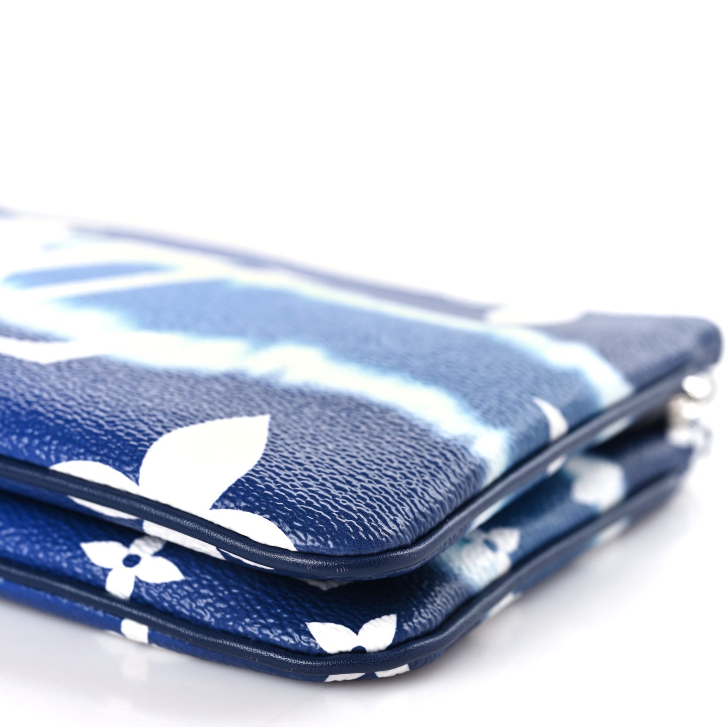 Monogram Giant Escale Double Zip Pochette Blue