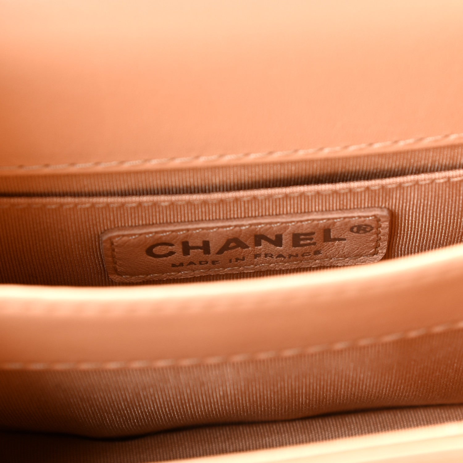 Chanel Calfskin Medium Braided Chic Flap Beige 5 of 8