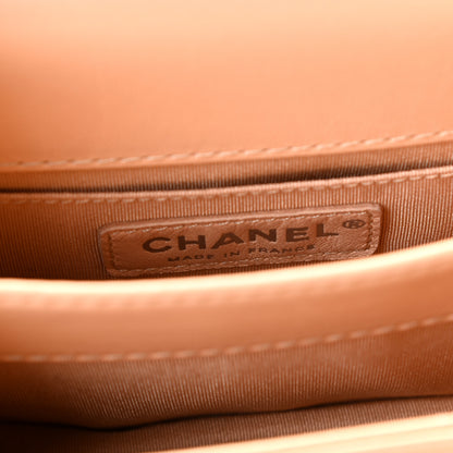 Chanel Calfskin Medium Braided Chic Flap Beige 5 of 8