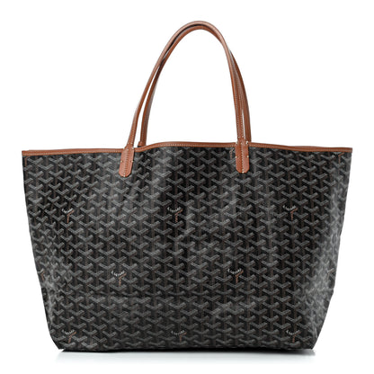 Goyard Goyardine Saint Louis GM Black Gold 1 of 9