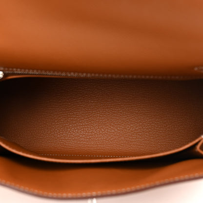 Hermes Epsom Kelly Sellier 25 Gold 5 of 10