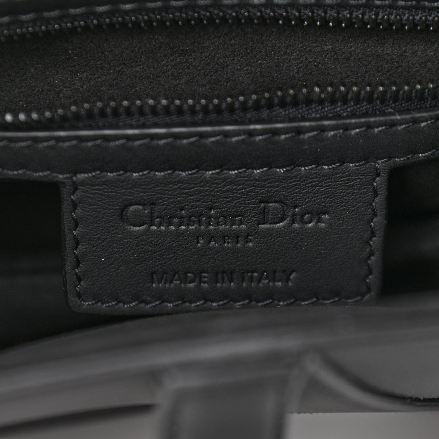 Ultra Matte Calfskin Saddle Bag Black