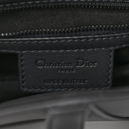 Christian Dior Ultra Matte Calfskin Saddle Bag Black 6 of 11