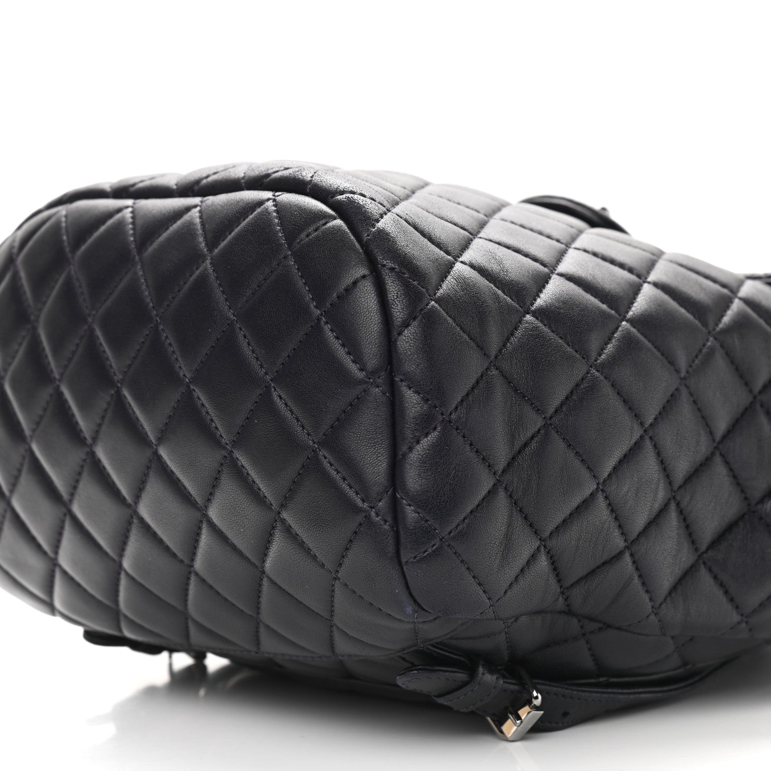 Chanel Lambskin Quilted Small Urban Spirit Backpack Navy 8 of 10