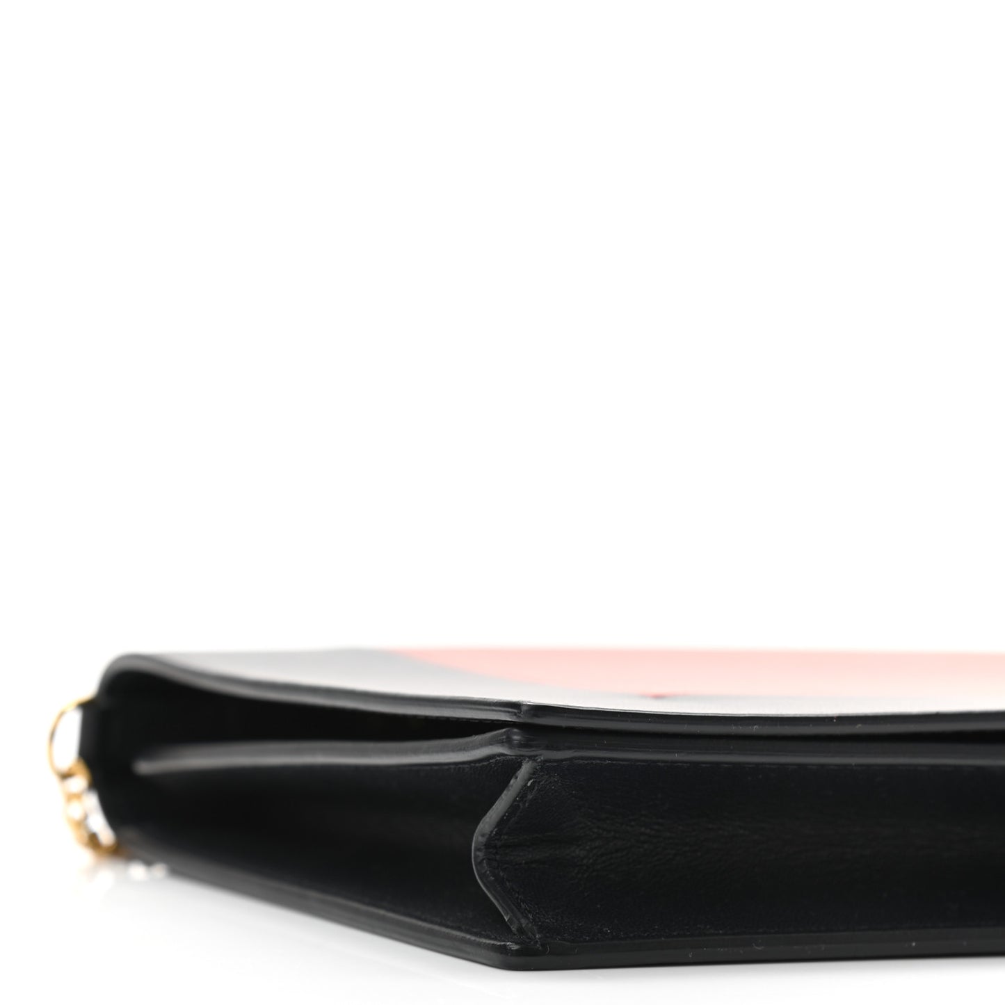 Smooth Lambskin Frame Evening Chain Clutch Dark Navy Claycourt