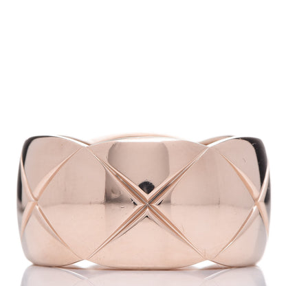 Chanel 18K Beige Gold Large Coco Crush Ring 53 6.25 3 of 7