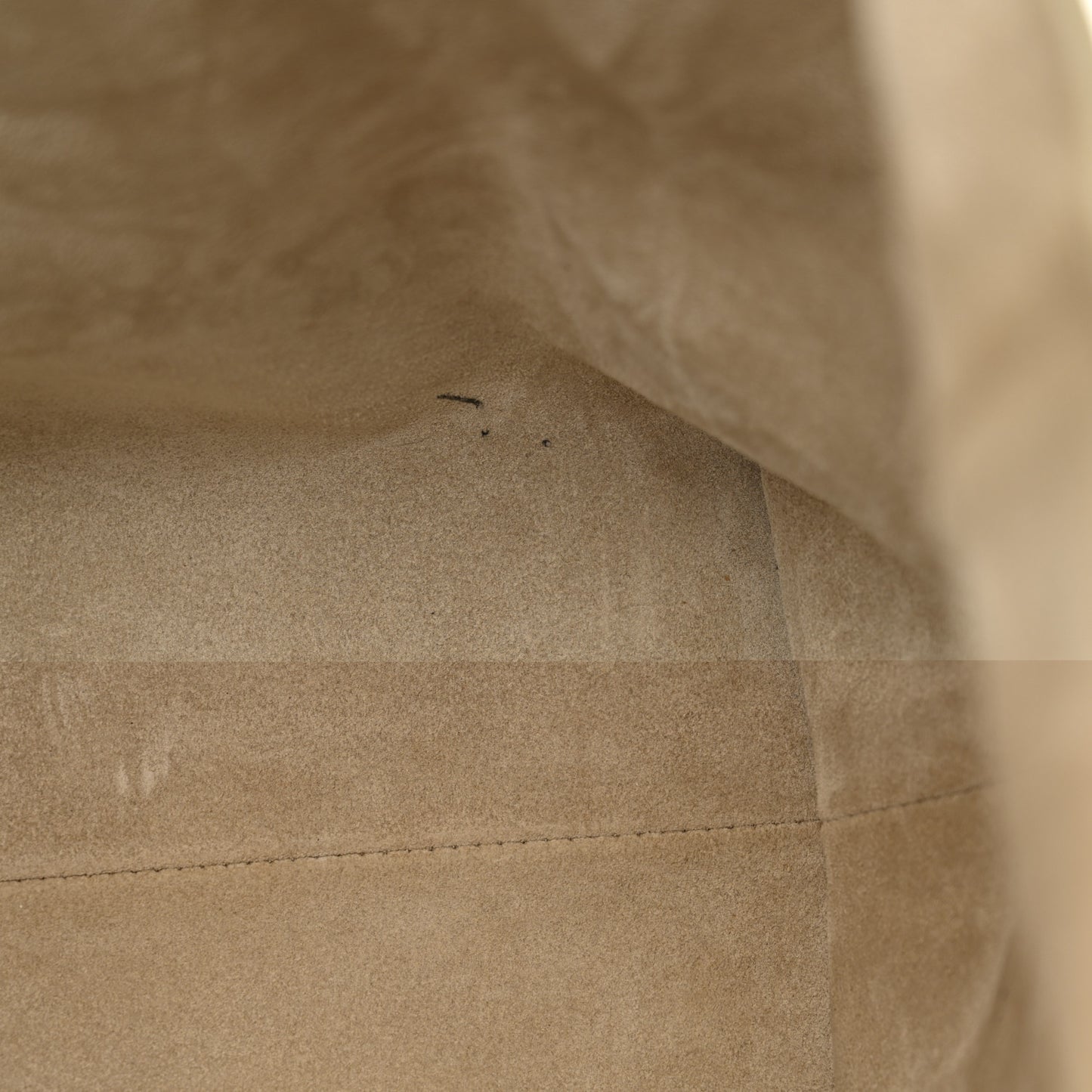Grained Calfskin Low Key Cabas MM Clay