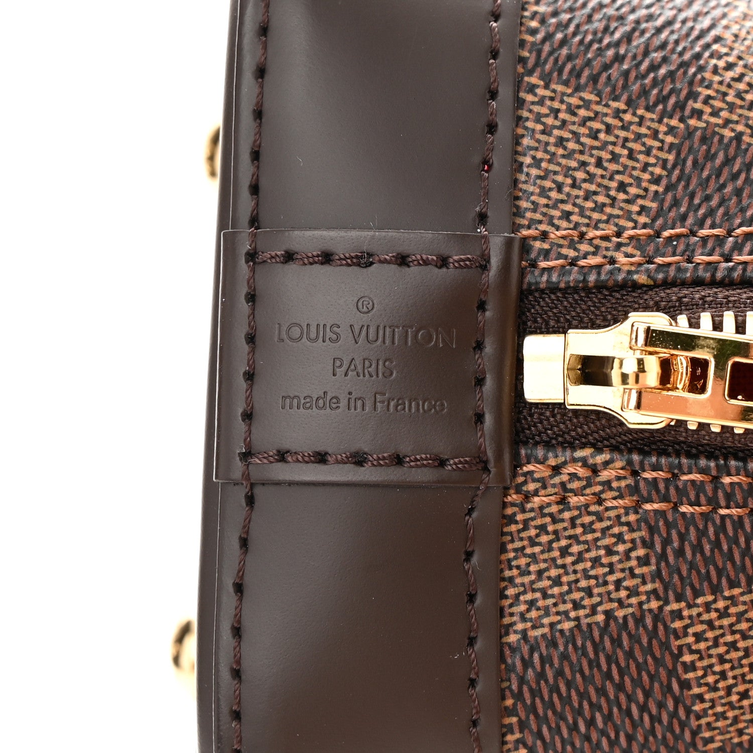 Louis Vuitton Damier Ebene Alma BB 6 of 12
