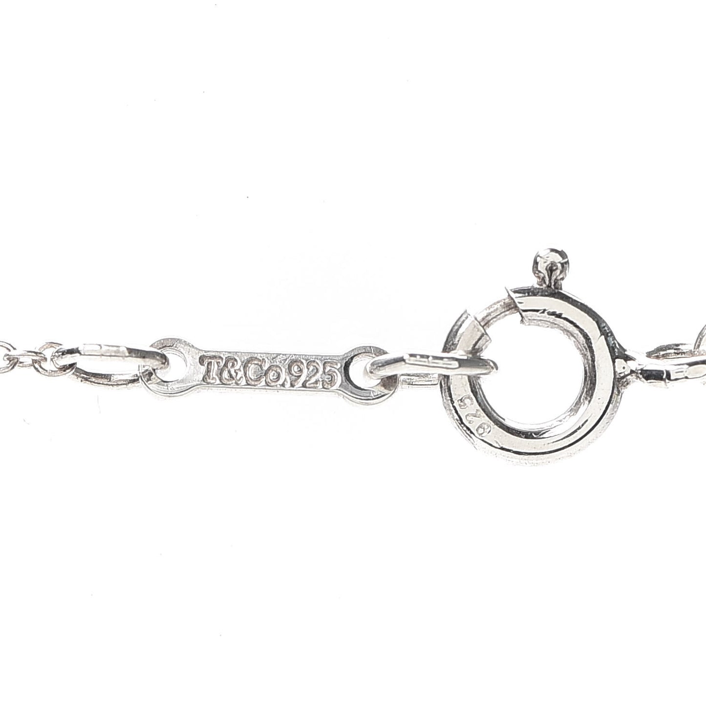 Sterling Silver Paloma Picasso Double Loving Heart Pendant Necklace