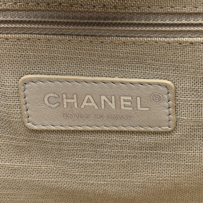 Chanel Mixed Fibers Small Deauville Tote Grey 6 of 12