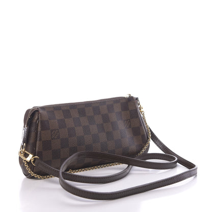 Louis Vuitton Damier Ebene Eva Clutch 3 of 16
