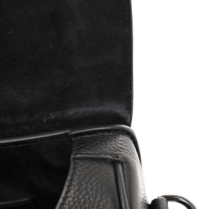 Christian Dior Grained Calfskin Medium Bobby Flap Black 12 of 12