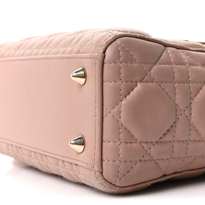 Christian Dior Lambskin Cannage Small My ABC Dior Lady Dior Blush 9 of 10