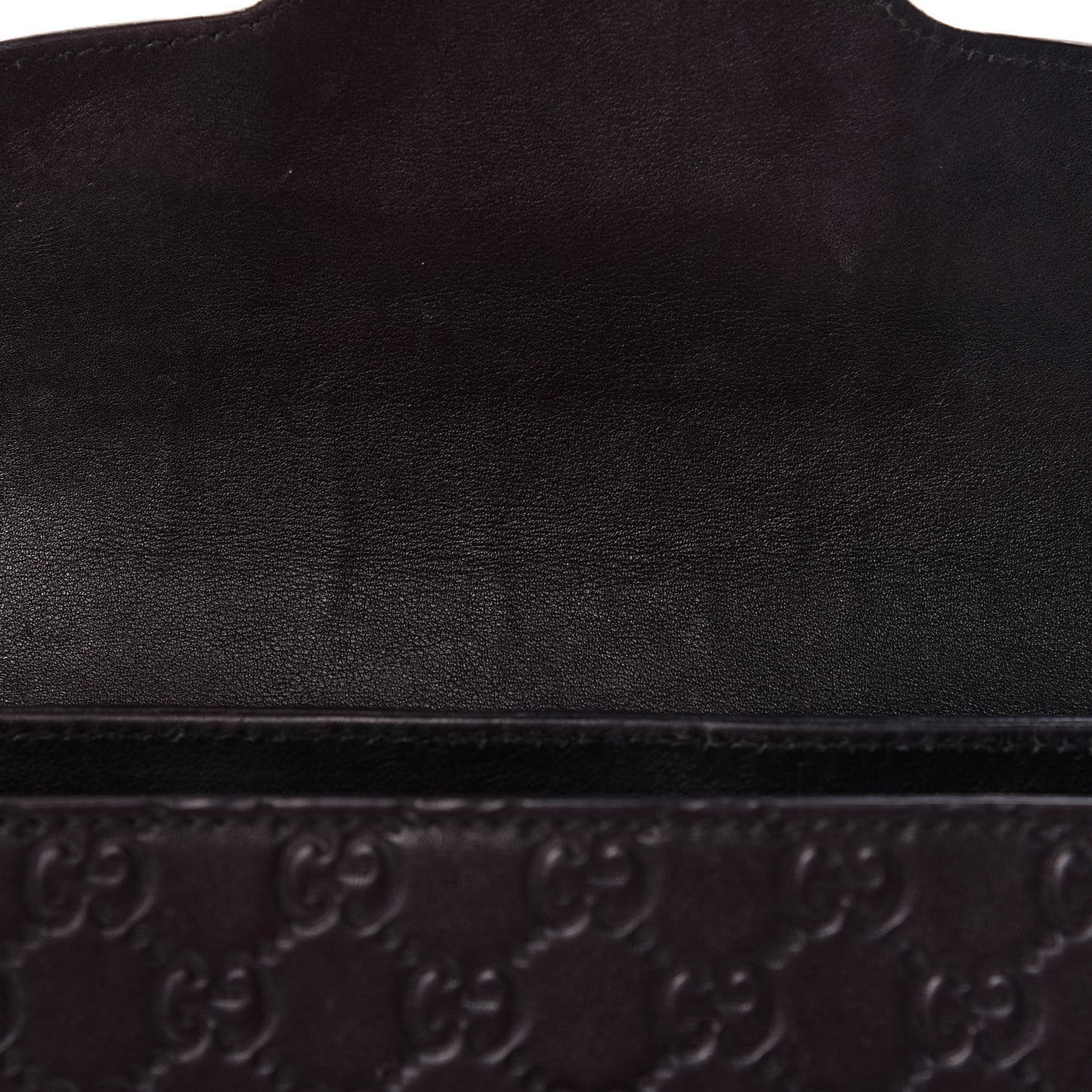 Guccissima Large Emily Chain Shoulder Bag Black
