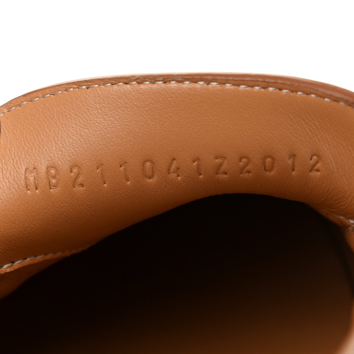 Hermes Calfskin Colette Loafer 38.5 Beige Dore 8 of 8