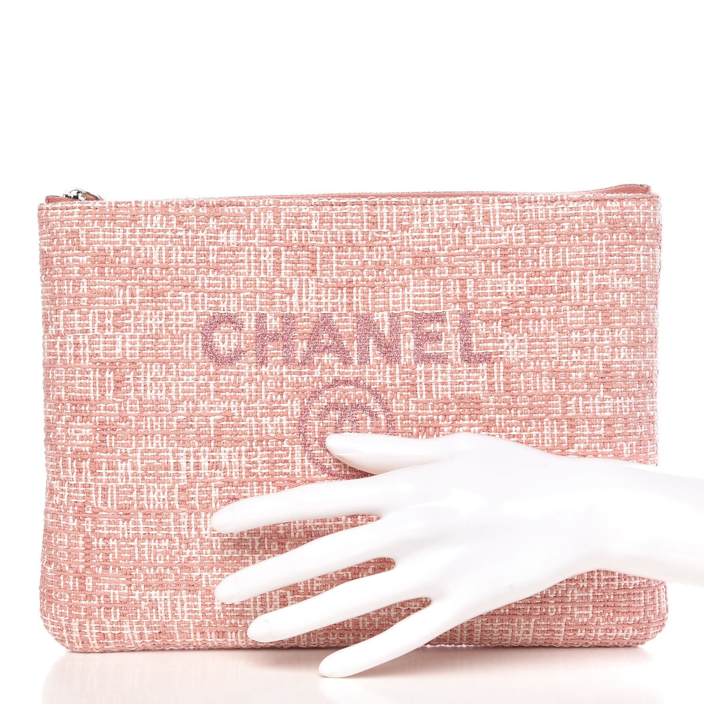 Canvas Small Deauville Pouch Pink