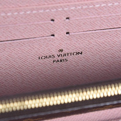 Louis Vuitton Monogram Clemence Wallet Rose Ballerine 6 of 7