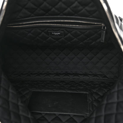 Saint Laurent Calfskin Quilted ES Giant Travel Bag Black 5 of 13