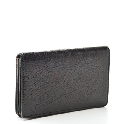 Balenciaga Agneau Giant 12 Gold Hardware Card Case Black 3 of 8