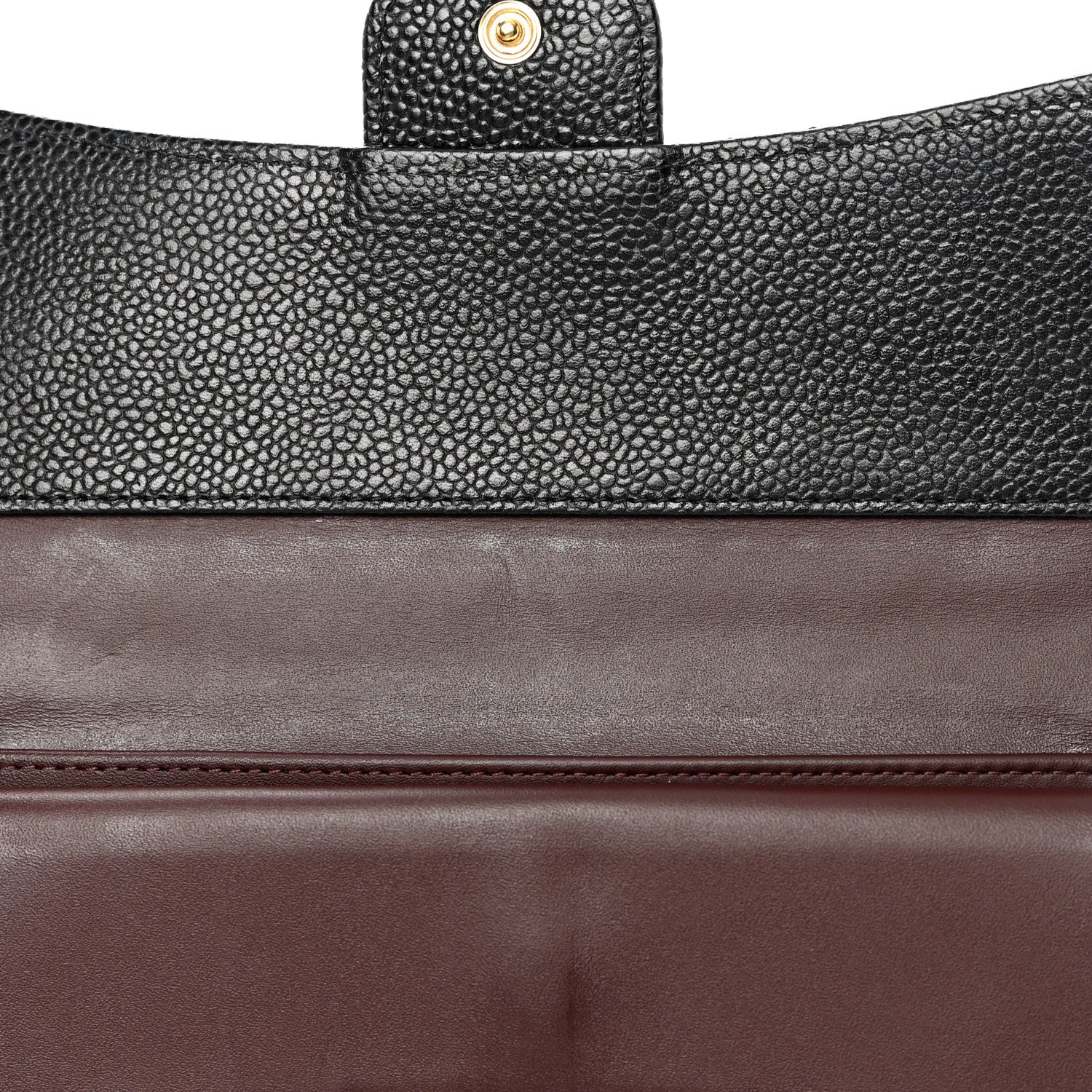 Chanel Caviar Quilted Large Flap Wallet Black 10 of 18
