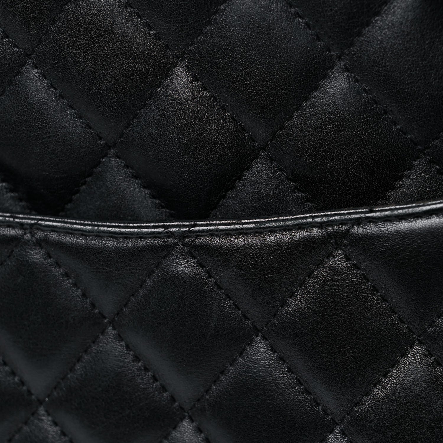 Chanel Calfskin Quilted Large Cambon Tote Black 24 of 28