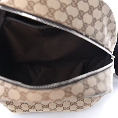 Gucci Monogram Travel Backpack Dark Brown 5 of 10
