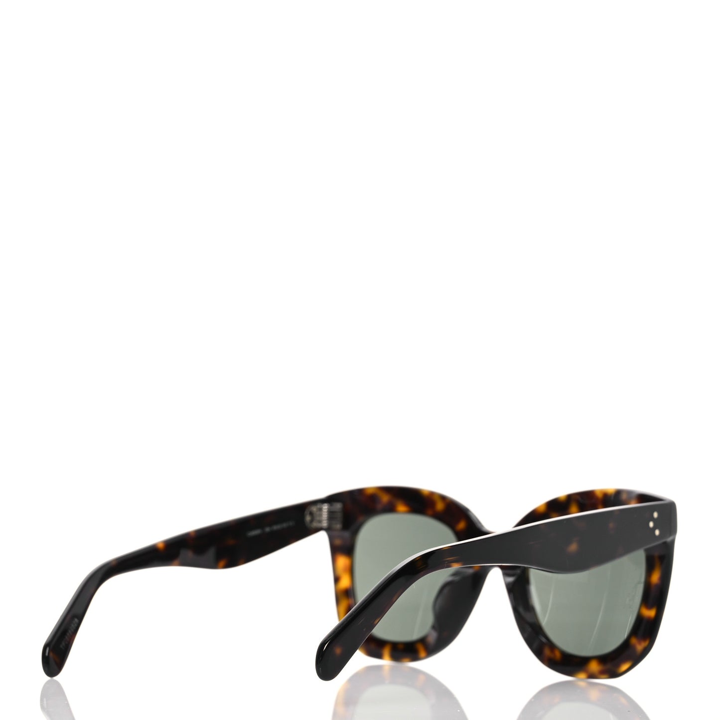 Oversized Round Sunglasses CL4005FN Tortoise