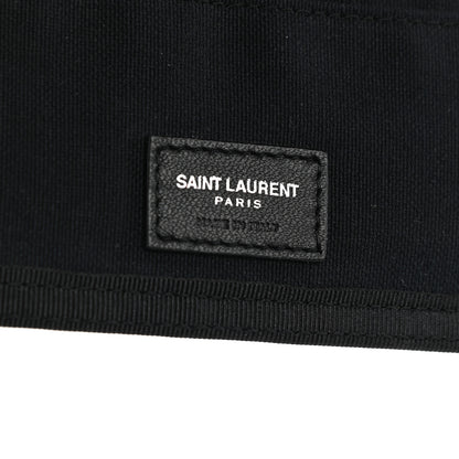 Saint Laurent Nylon Camouflage Buffalo Compact Wallet Kaki Black 7 of 7