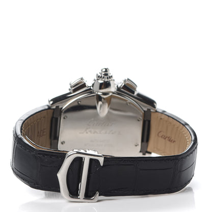 Cartier Stainless Steel Alligator 42mm Roadster Chronograph Automatic Watch 3 of 6