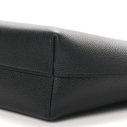 Celine Grained Calfskin Triomphe Mini Cabas Anais Black 9 of 9