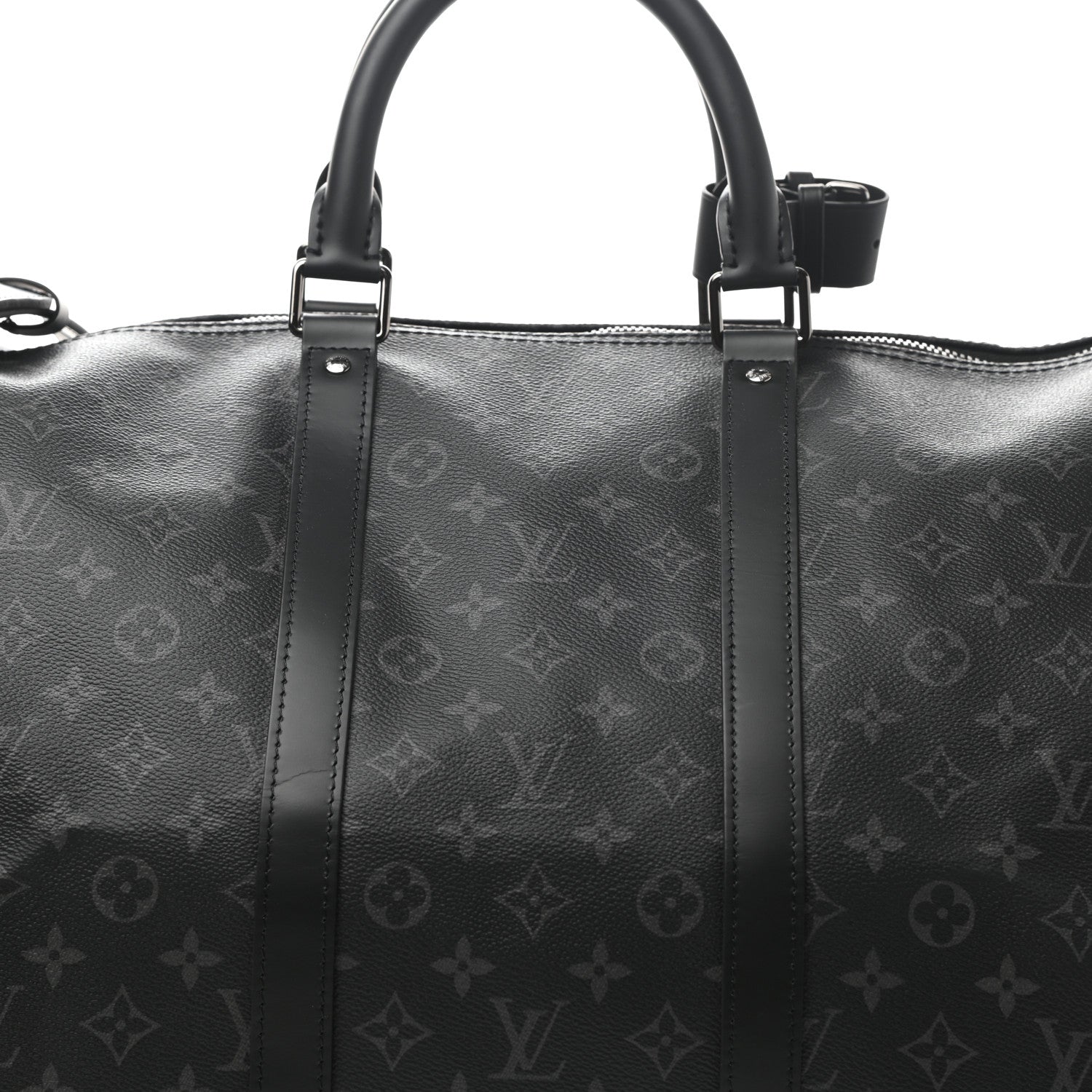 Louis Vuitton Monogram Eclipse Keepall Bandouliere 55 8 of 10
