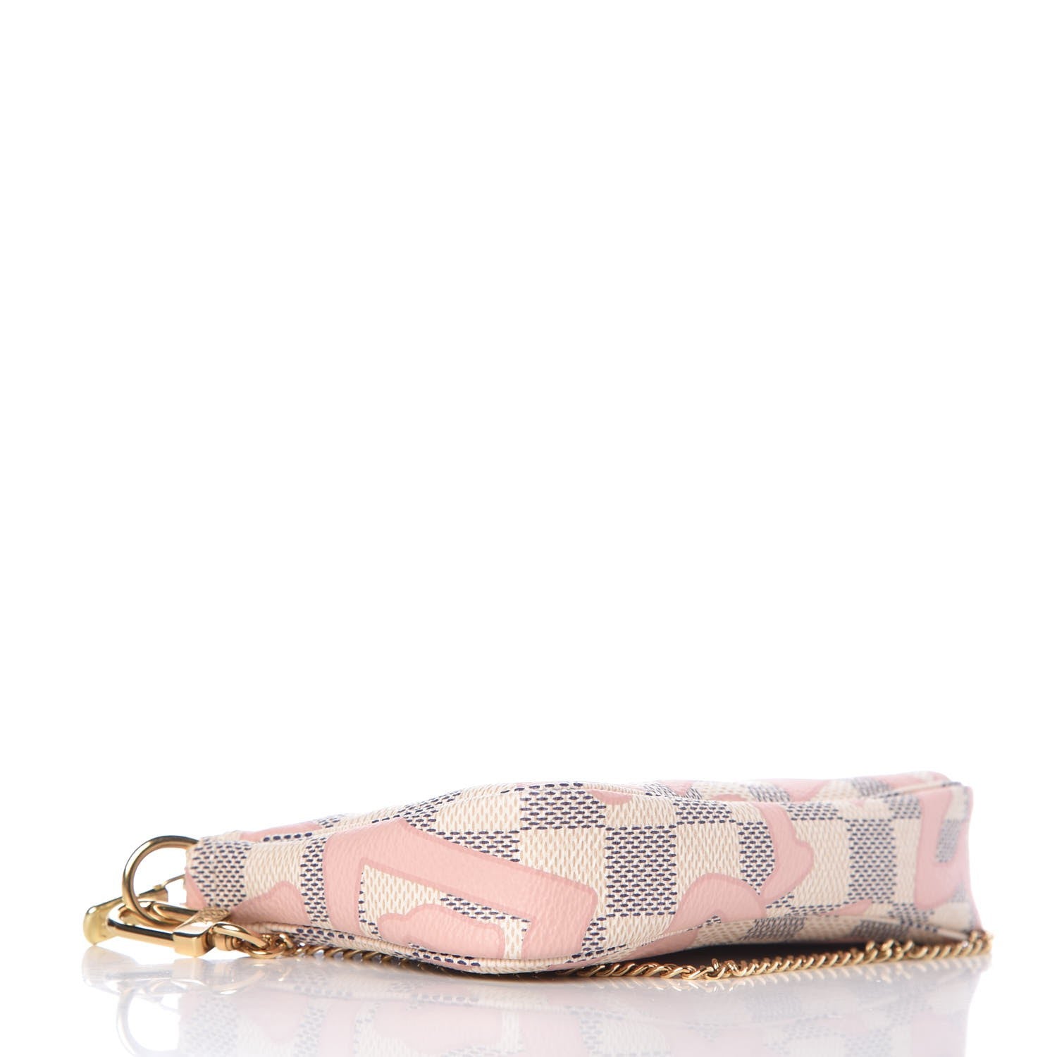 Louis Vuitton Damier Azur Tahitienne Mini Pochette Accessories 4 of 7