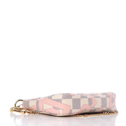 Louis Vuitton Damier Azur Tahitienne Mini Pochette Accessories 4 of 7