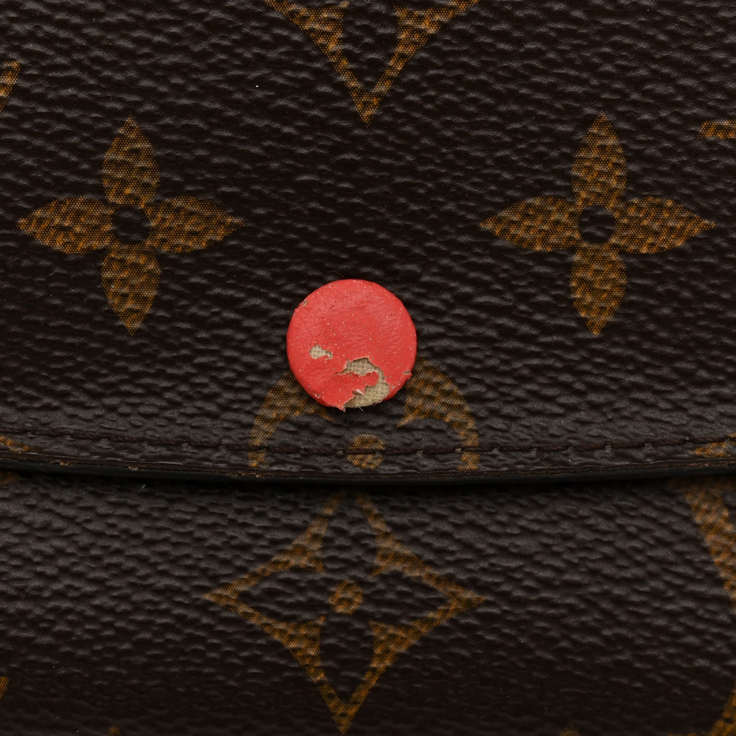 Monogram Emilie Wallet Poppy