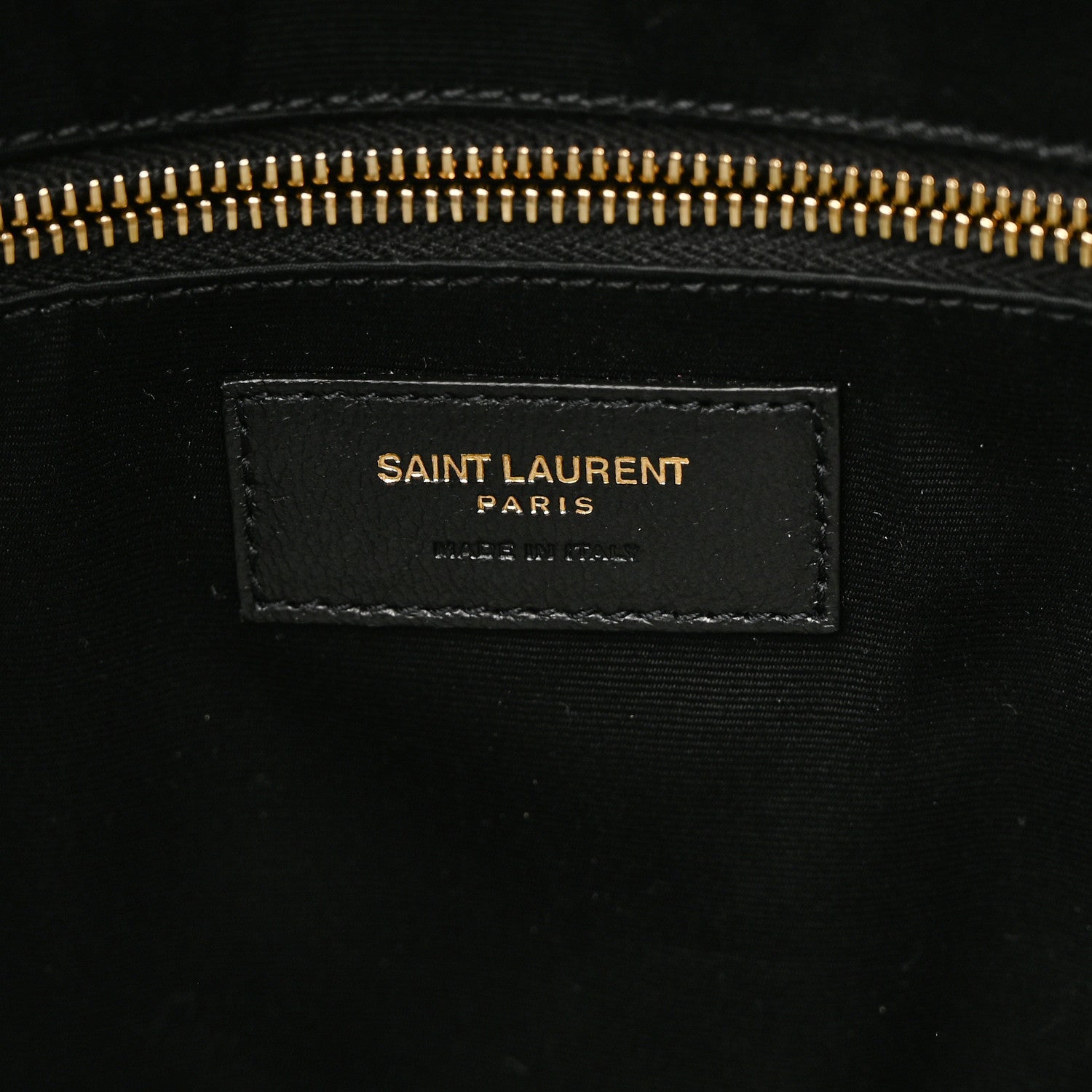 Saint Laurent Lambskin Quilted Maxi Icare Shopping Tote Black 7 of 10