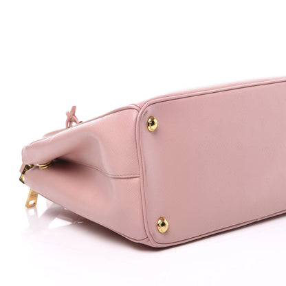 Prada Saffiano Small Galleria Double Zip Tote Orchidea 5 of 11