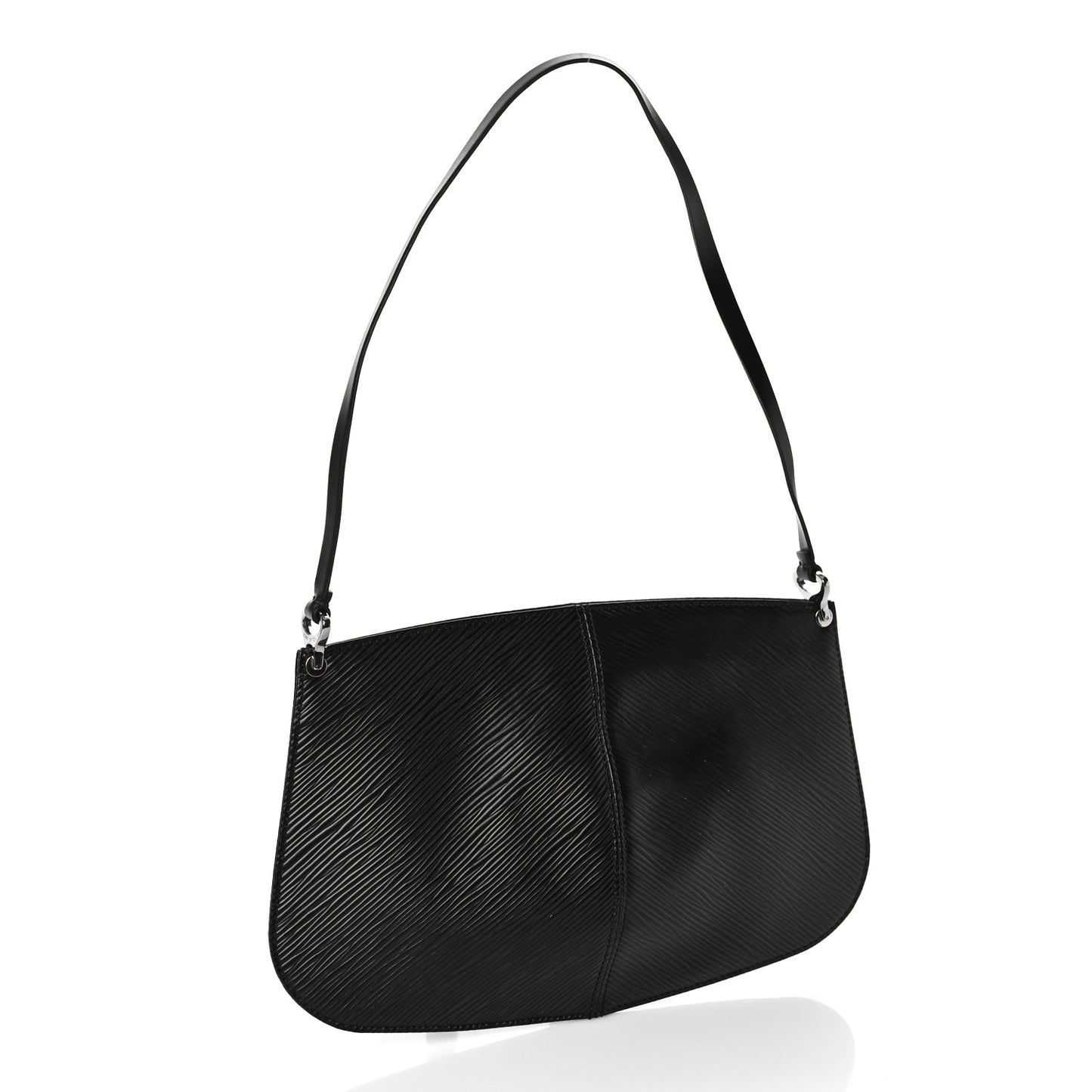 Epi Demi Lune Pochette Black