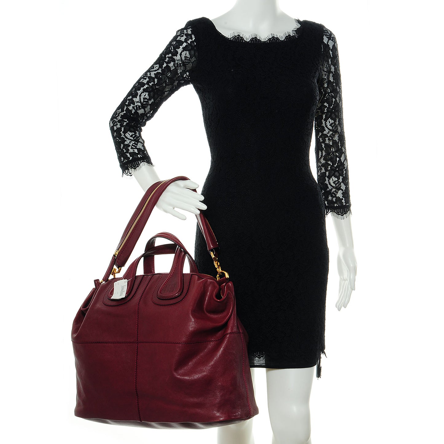 Leather Large Nightingale Red
